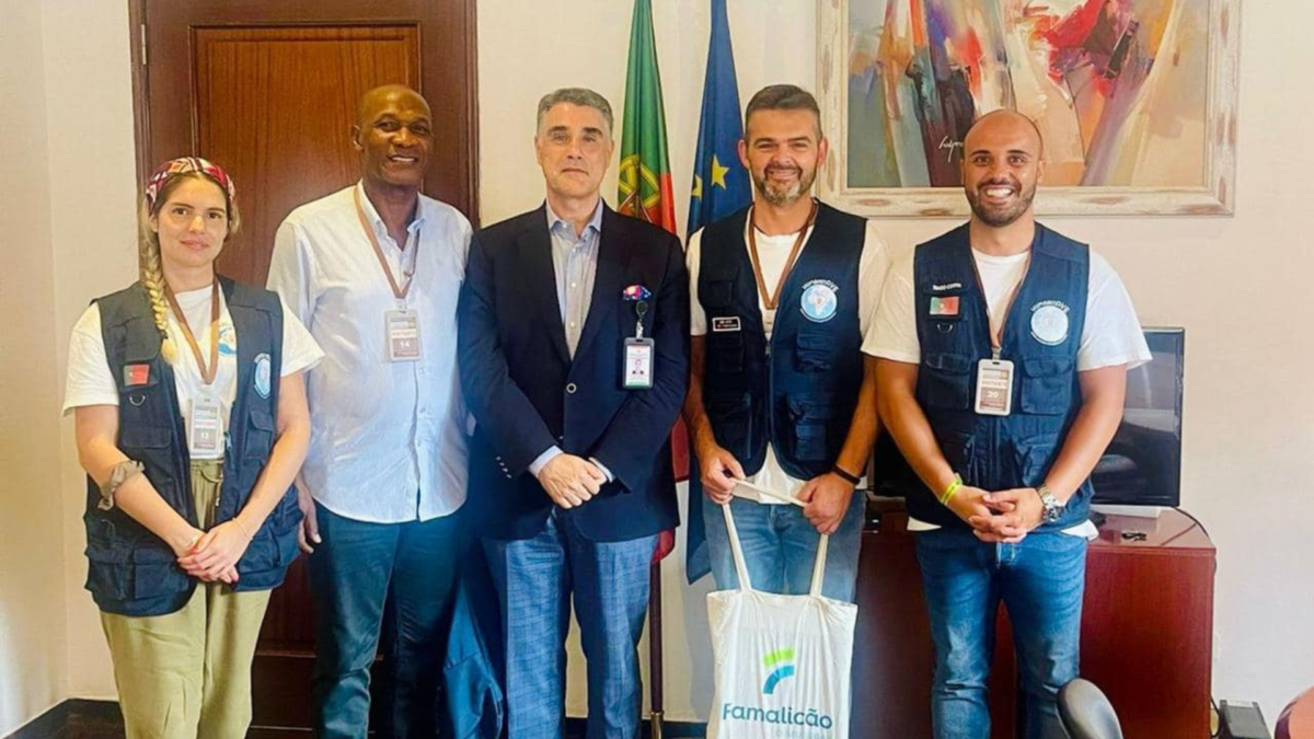 Famalicão: Voluntários da HumanitAVE foram recebidos pelo Embaixador de Portugal na Guiné-Bissau