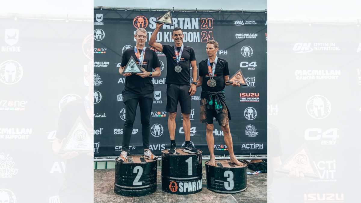 Famalicão: Hélder Rodrigues venceu o Circuito Inglês de Spartan, na faixa etária 45-49 anos
