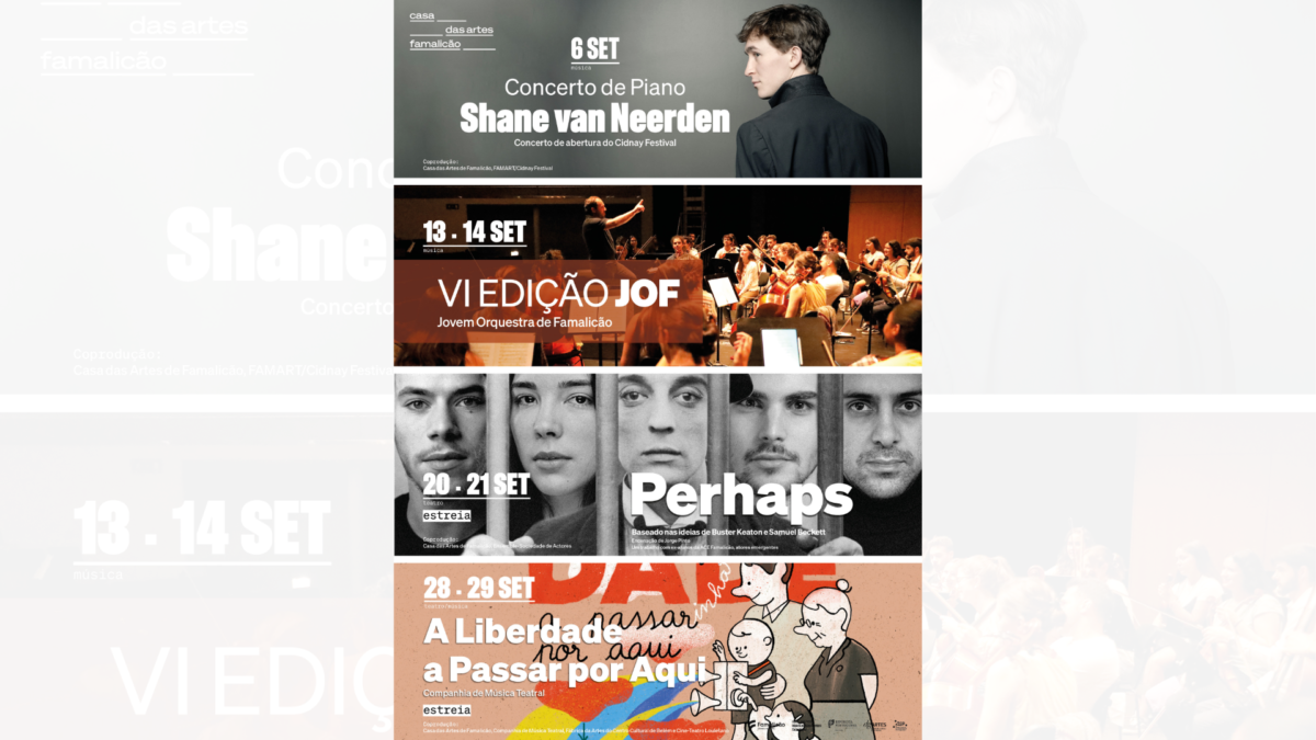 Famalicão: Música e teatro no regresso da programação da Casa das Artes