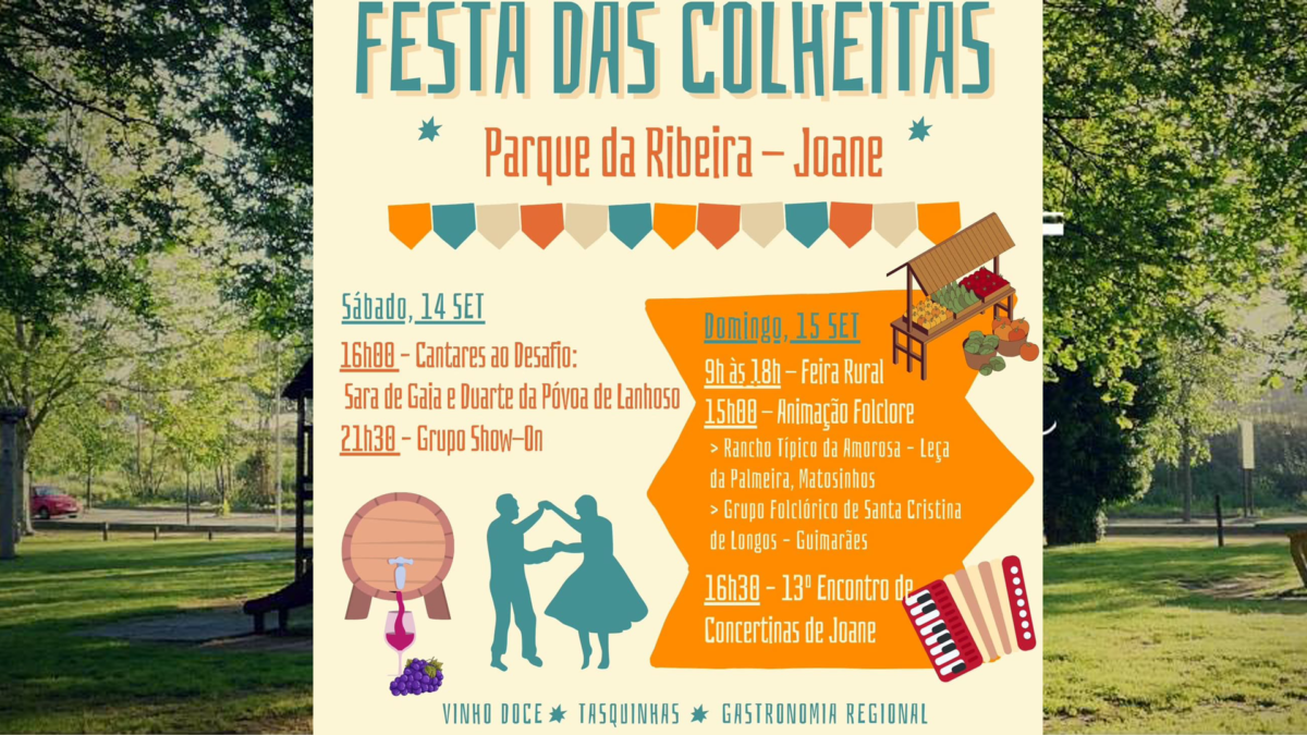 Famalicão: Festa das Colheitas no Parque da Ribeira