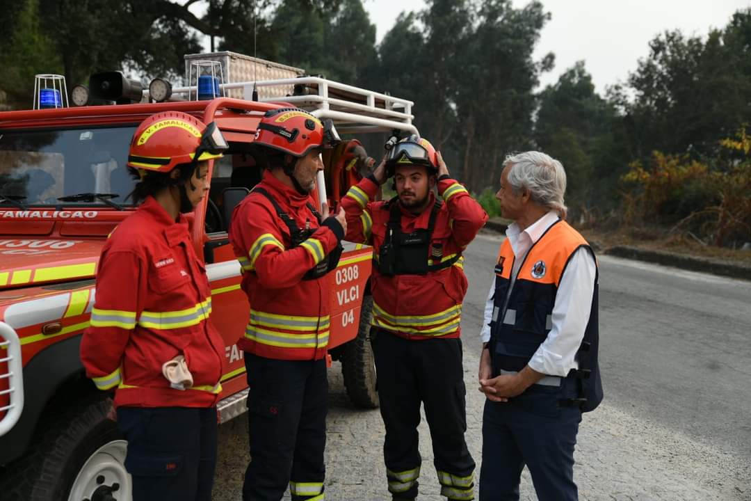 Famalicão: Mário Passos acompanha dispositivo de combate a incêndios