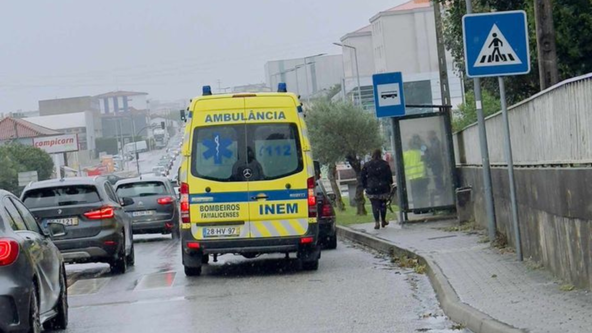 Famalicão: Mulher atropelada na N206 em Pousada de Saramagos
