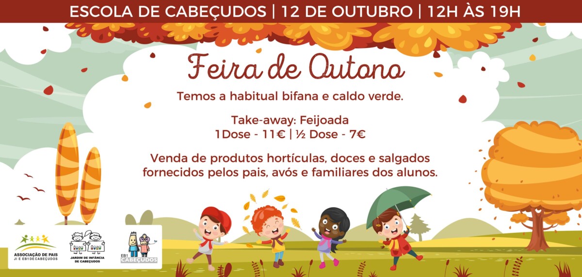 Famalicão: Feirinha de outono em Cabeçudos