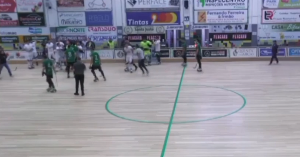 Jogo do FAC em Valongo termina com cenas de pancadaria