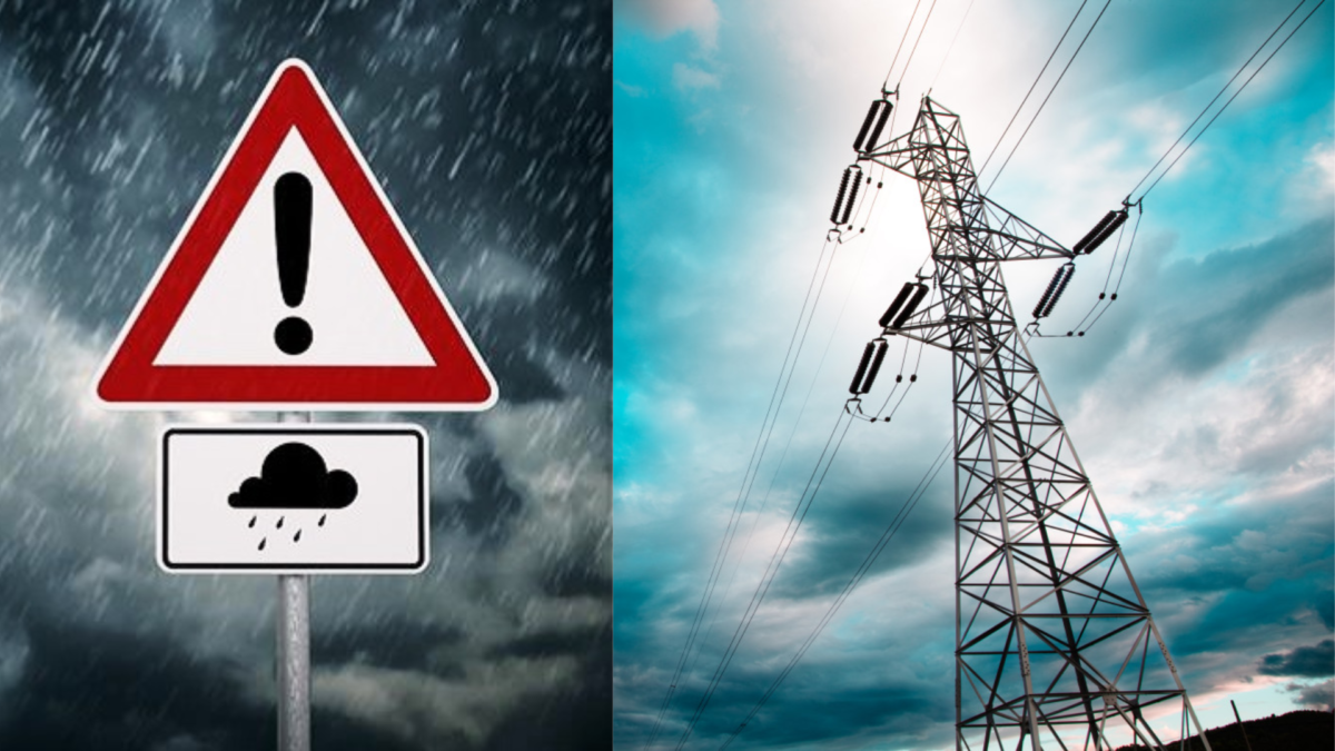 Queda de árvores e falhas de eletricidade marcam noite de temporal na região