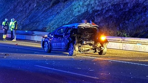 Um morto e dois feridos em acidente na A3 na Trofa