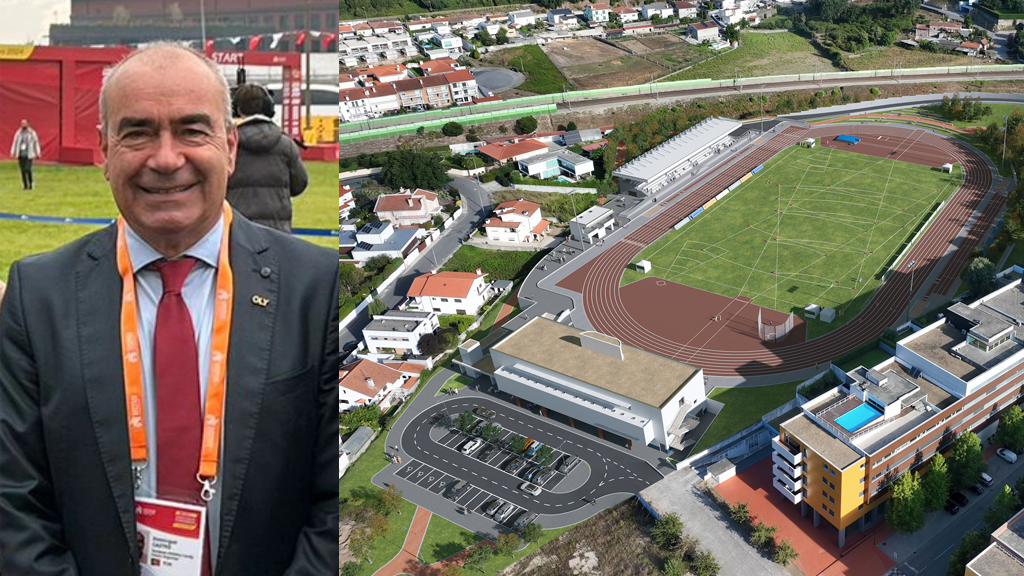 Famalicão: Presidente da Federação no lançamento do Centro de Atletismo