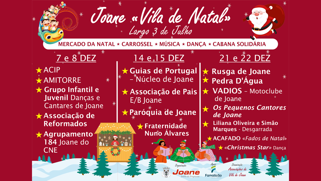 Famalicão: Joane transforma-se na “Vila de Natal”