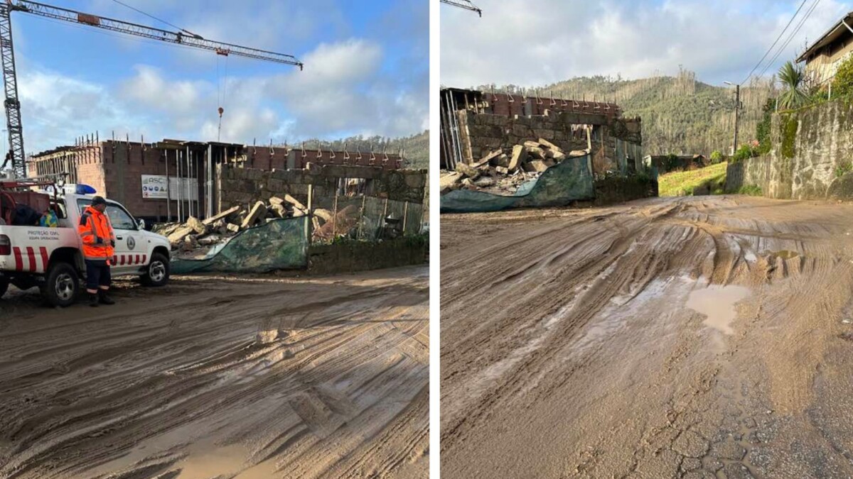 Famalicão: Chuva intensa na última noite provoca danos numa habitação, em Joane