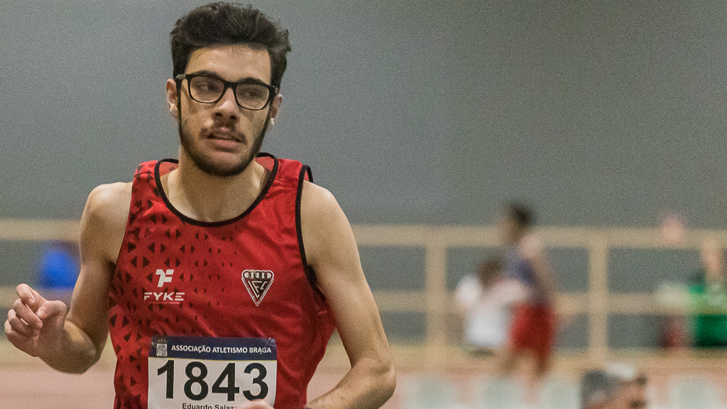Famalicão: Eduardo entre os 20 melhores nacionais sub-23 nos 1500 metros
