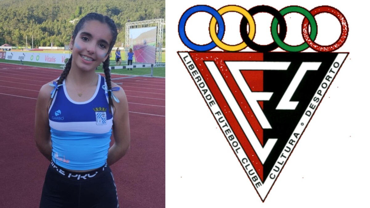 Famalicão: Atleta do Liberdade FC foi 9ª na final nacional do Olímpico Jovem