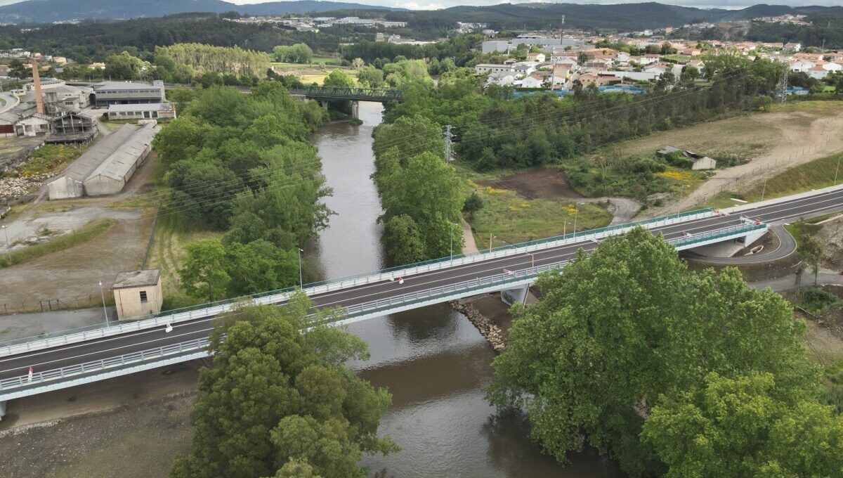Famalicão: Na sexta-feira já pode circular na nova ponte sobre o Rio Ave
