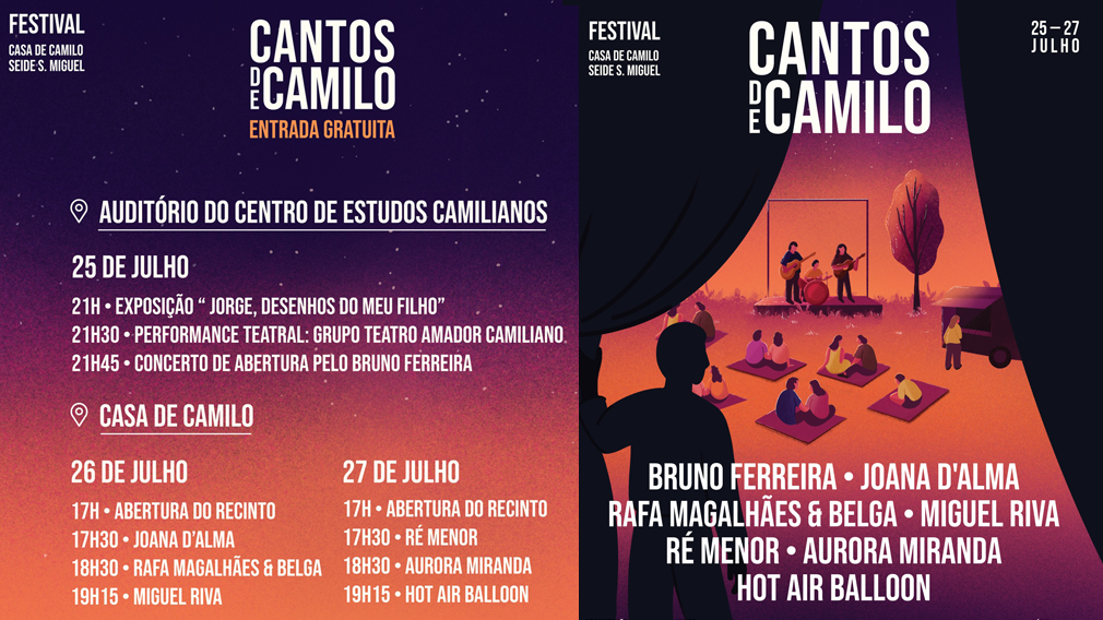 Famalicão: Festival com músicos famalicenses nos jardins da Casa de Camilo