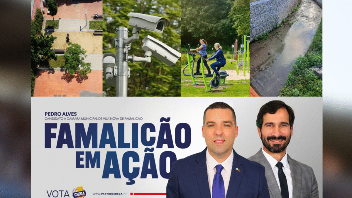 Famalicão: Camilo Pinheiro apresenta as medidas do Chega para Antas e Abade de Vermoim