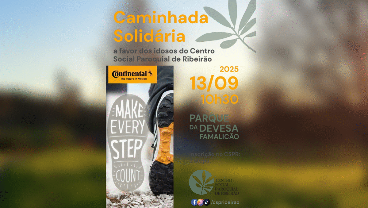 Famalicão: Caminhada solidária a favor dos idosos de Ribeirão