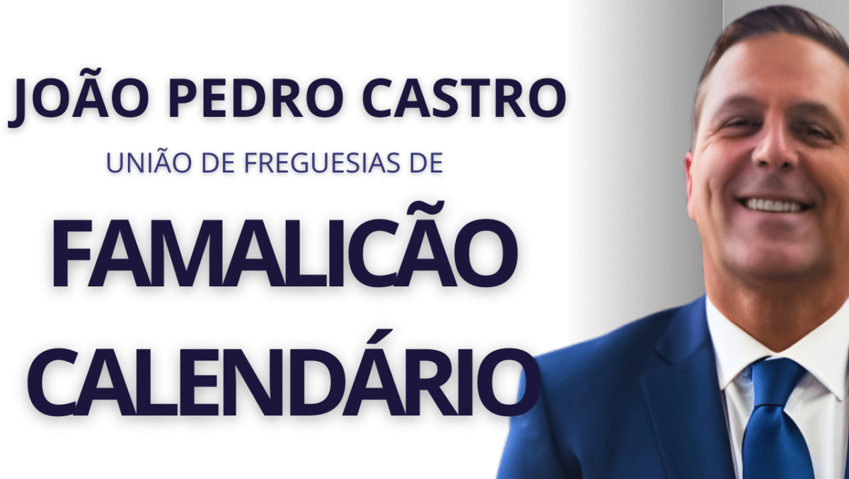 Famalicão: Candidato do Chega promete «mudança radical» para a União de Freguesias Famalicão e Calendário