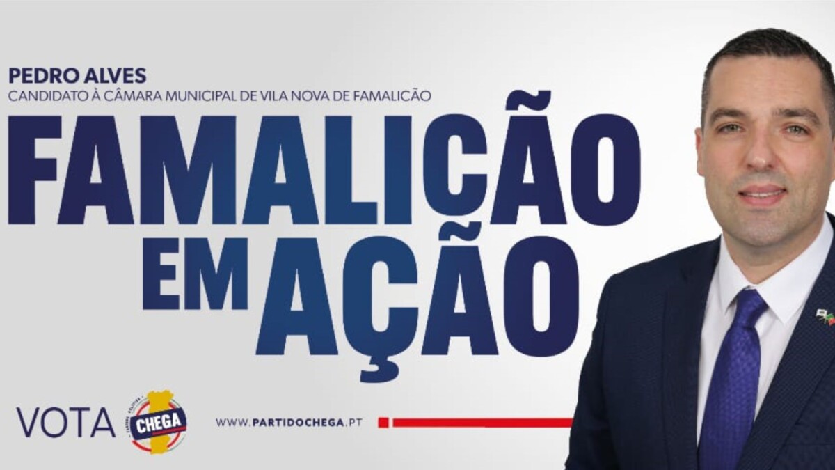 Famalicão: Candidato do Chega à Câmara Municipal apresenta plano para habitação acessível