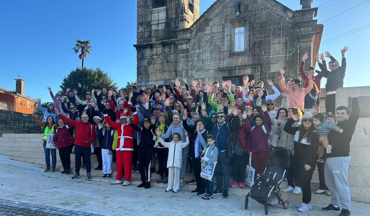 Famalicão: Caminhada de Natal em Castelões repleta de animação e alegria