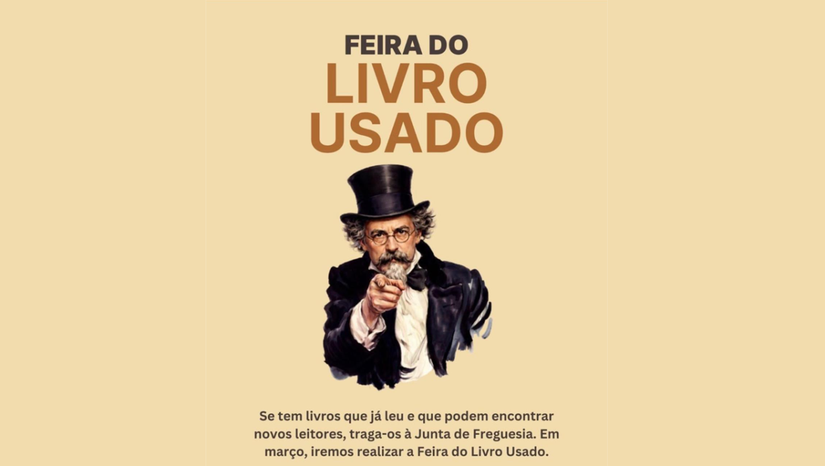 Famalicão: Feira do livro gratuito em Ribeirão