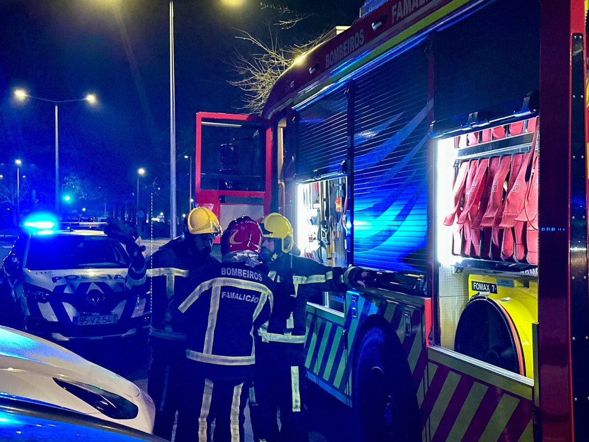 Famalicão: Incêndio em apartamento faz um ferido