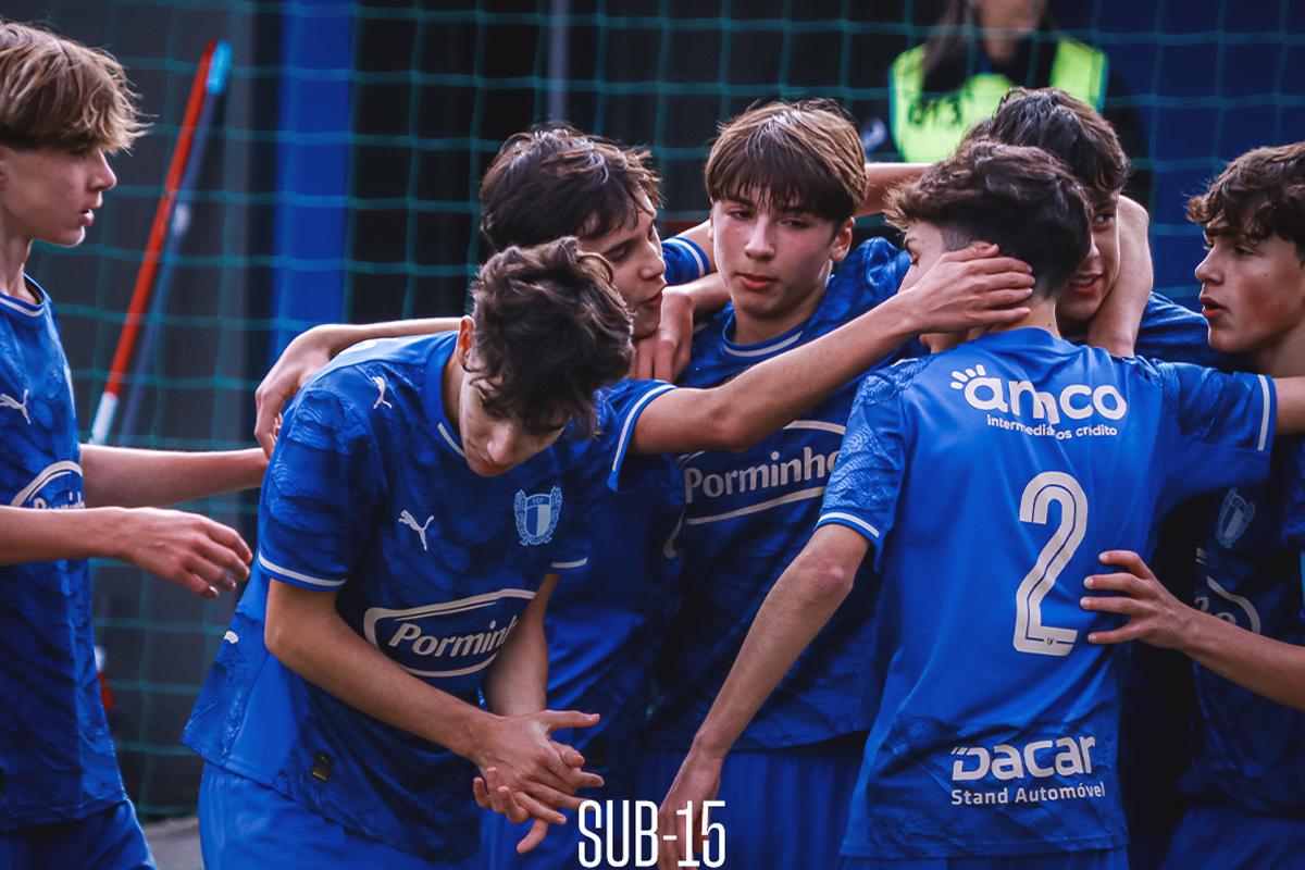 Famalicão: Sub-16 e sub-15 voltam a vencer e brilham na formação do FC Famalicão