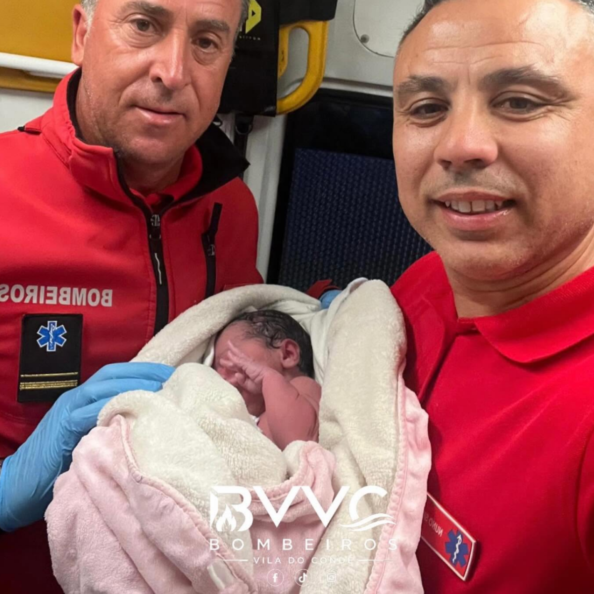 Bebé nasce em casa com ajuda dos bombeiros após alerta durante a noite