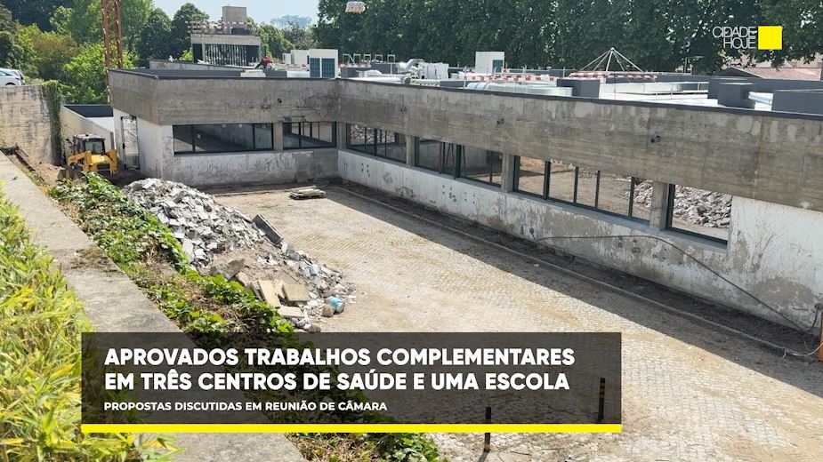 Aprovados trabalhos complementares em três centros de saúde e uma escola