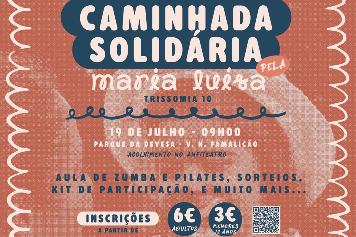 Famalicão: Parque da Devesa recebe caminhada solidária a favor de Maria Luísa