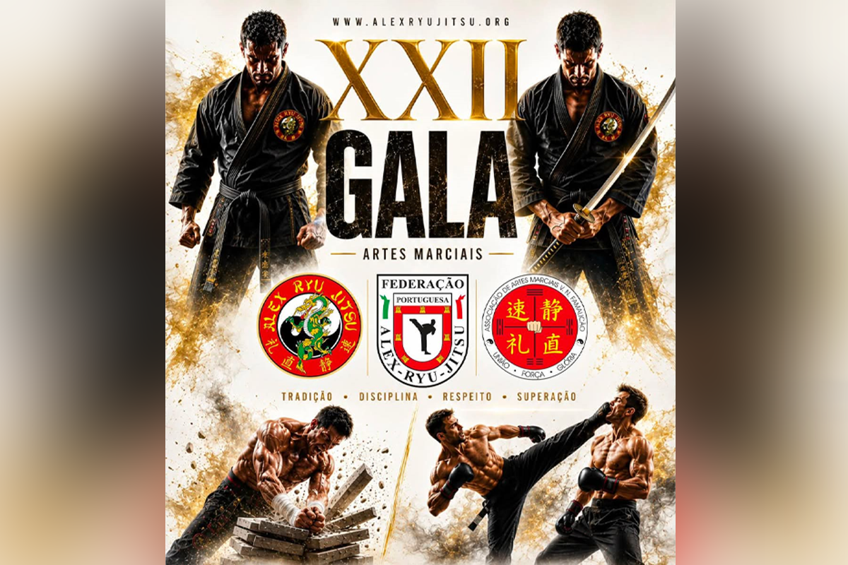 Famalicão: Gala de Artes Marciais Alex Ryu Jitsu realiza-se sábado