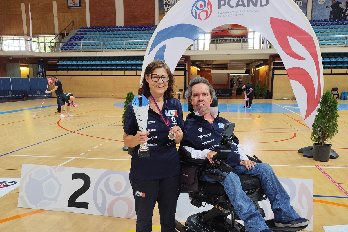 Famalicão: Glória Andrade é vice-campeã da Taça da Liga Individual de Boccia Sénior