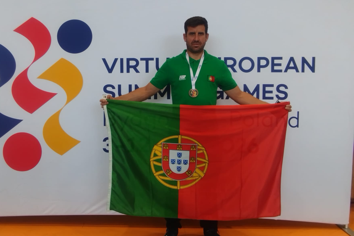Famalicão: José Azevedo conquista medalha de bronze nos 3. º Jogos Europeus de Verão Virtus