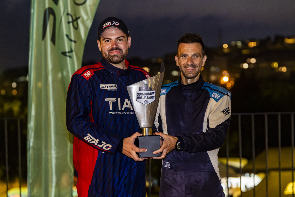 Famalicão: Tiago Silva e Ricardo Faria vencem o Guimarães Rally Show